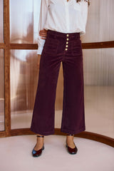 Pantalon lie de vin - Atlanta