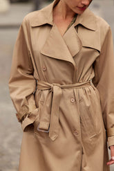 Trench long beige - Farago