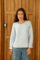 Pull ample bleu ciel - Madeline