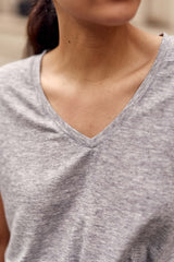 T-shirt gris - Marcelina