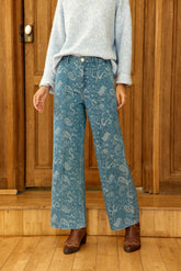 Jean à imprimés stone - Paolan