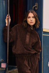 Sweat-shirt marron - Tayen