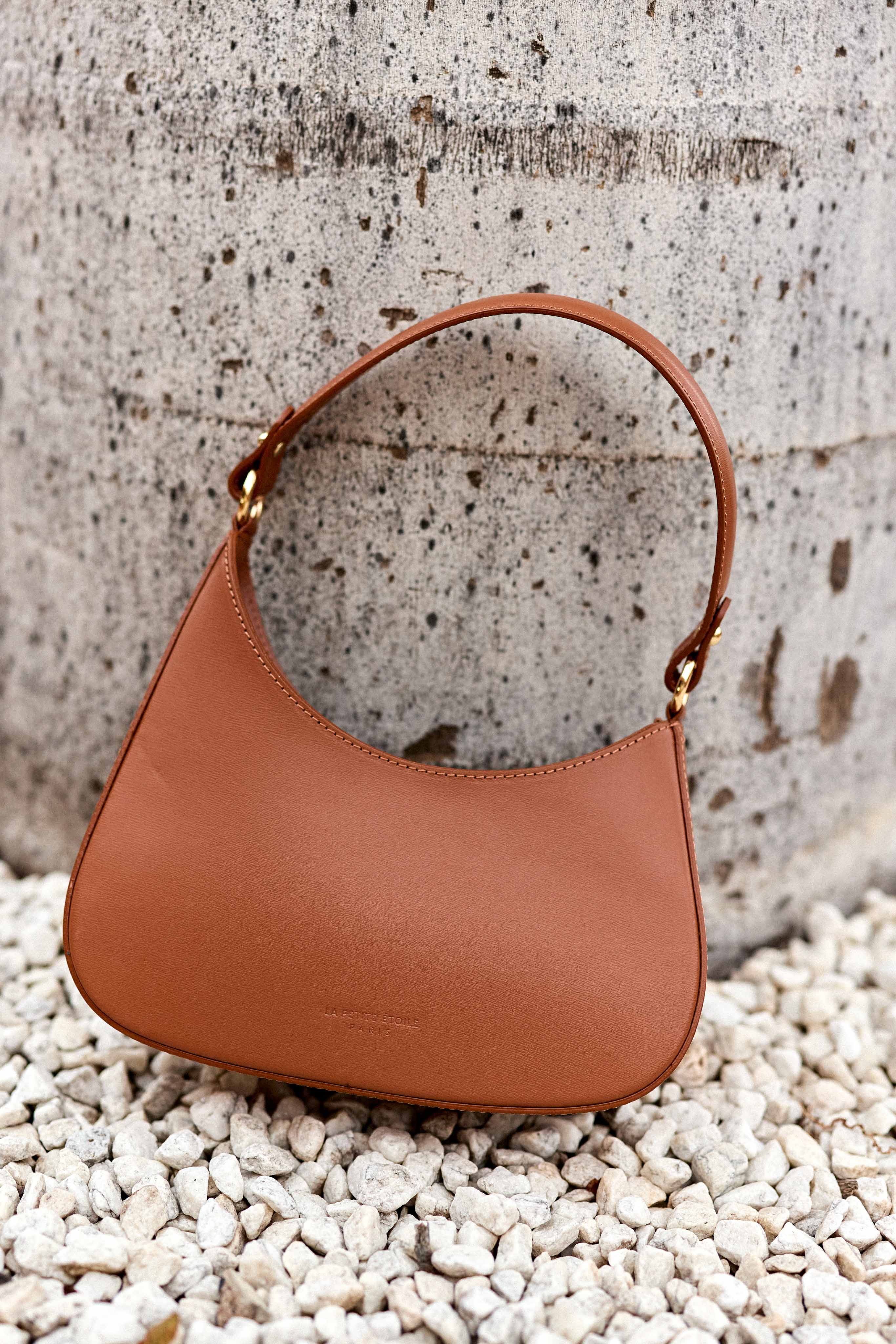 Sac cuir camel - Adam