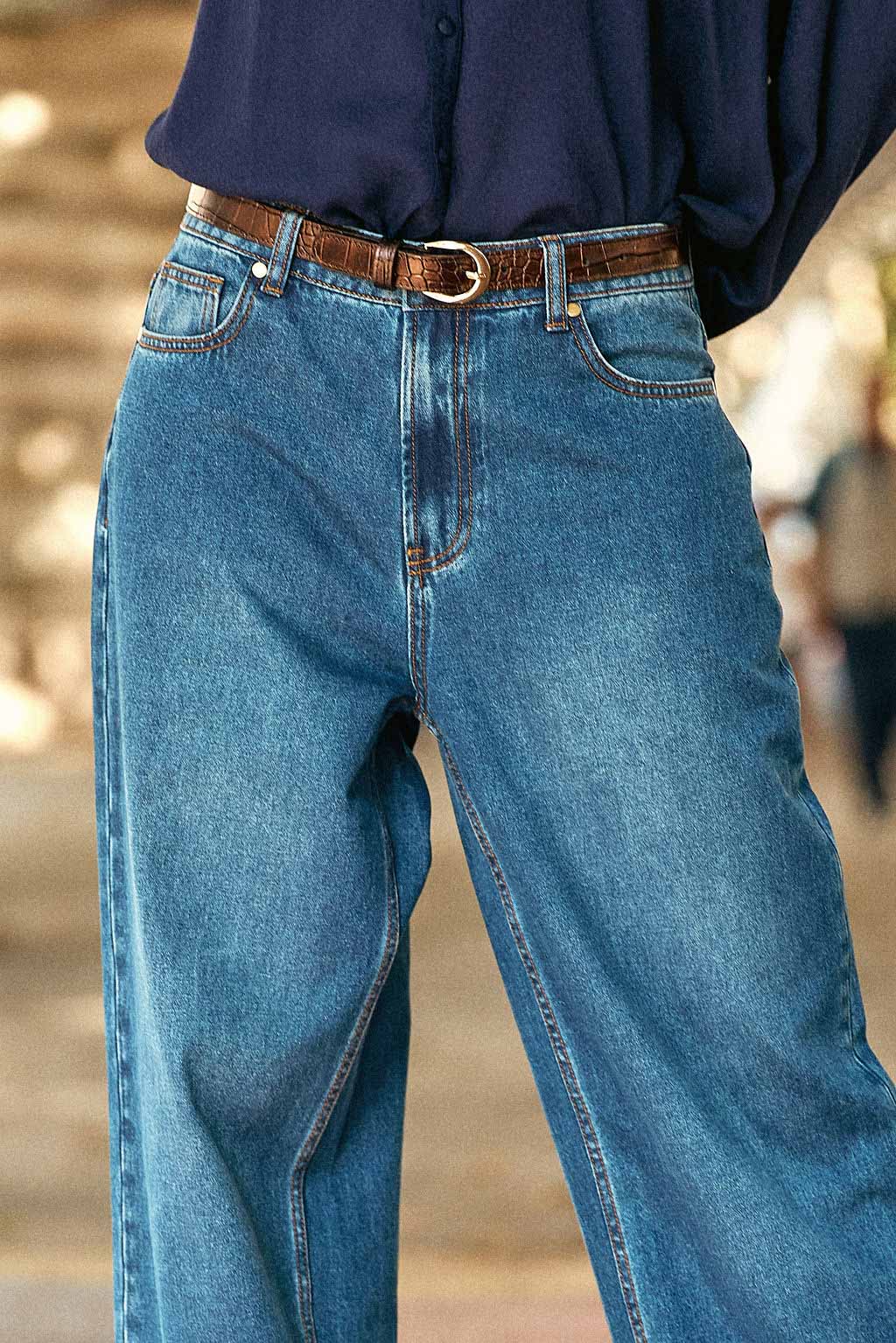 Ceinture en cuir python - Aglae