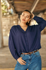 Ceinture en cuir python - Aglae