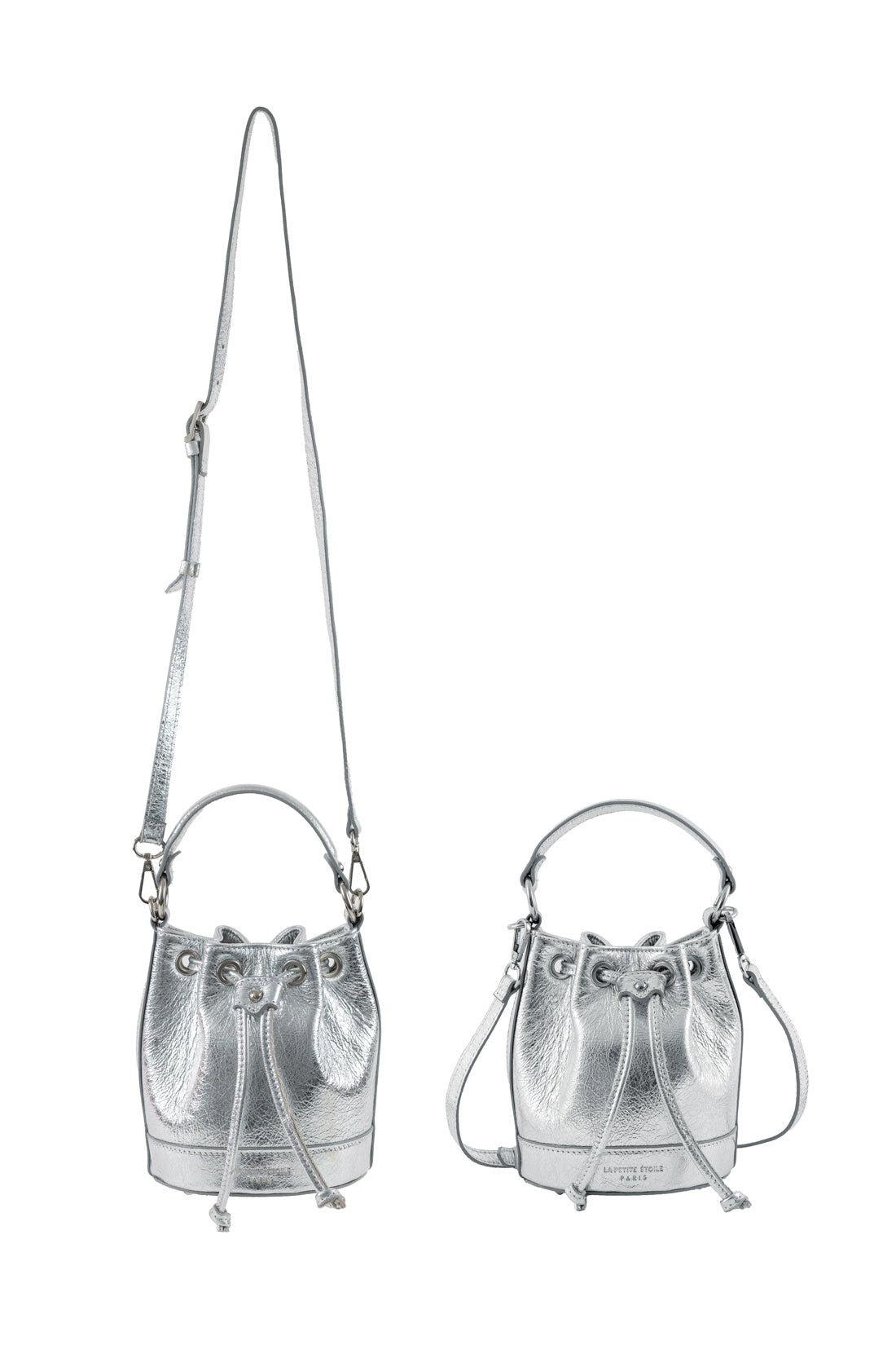 Sac cuir argent - Aimmy