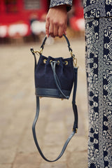 Sac seau cuir brut - Aimmy