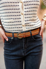 Ceinture camel - Alan