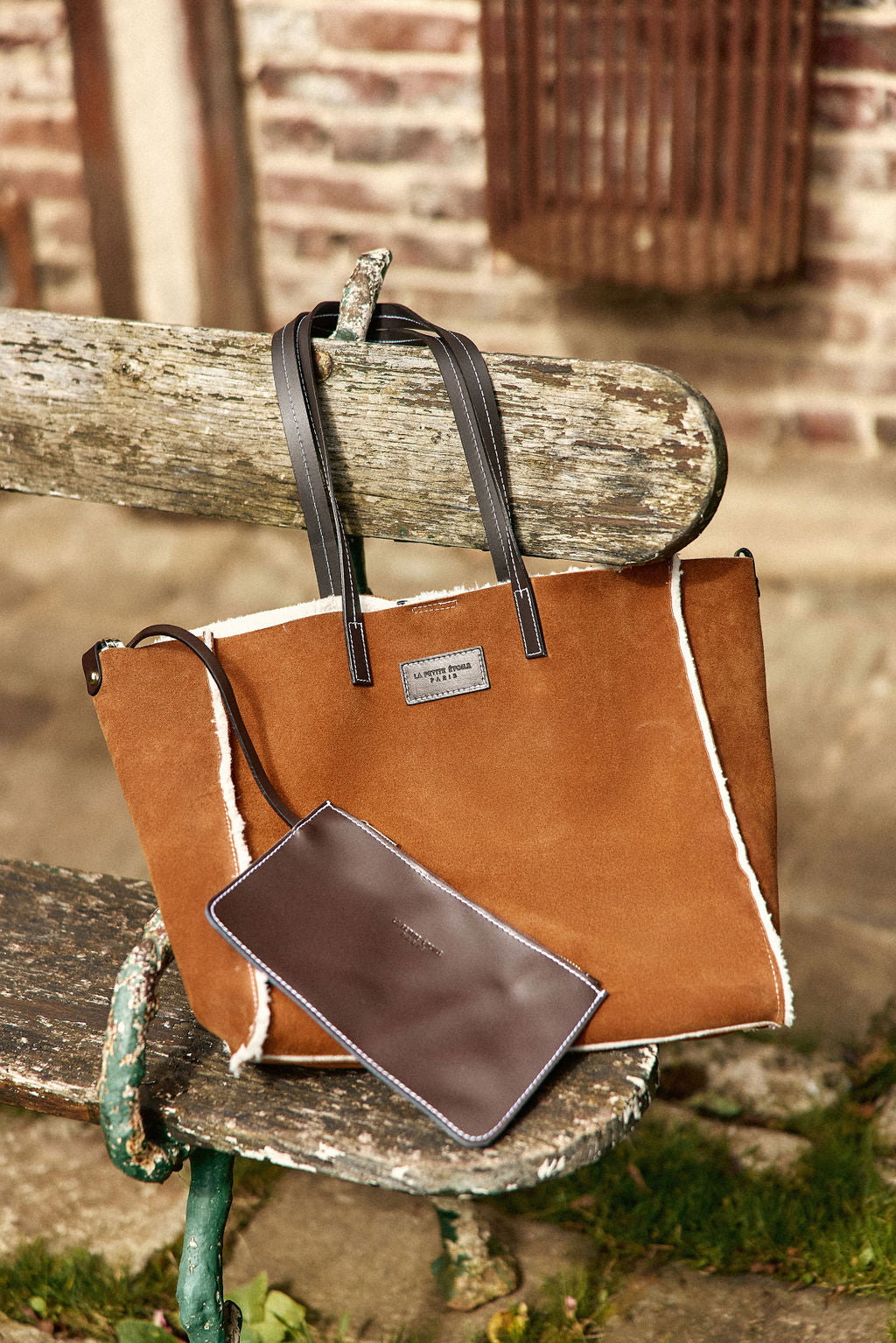 Sac cabas en cuir camel - Aldo