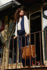 Sac cabas en cuir camel - Aldo