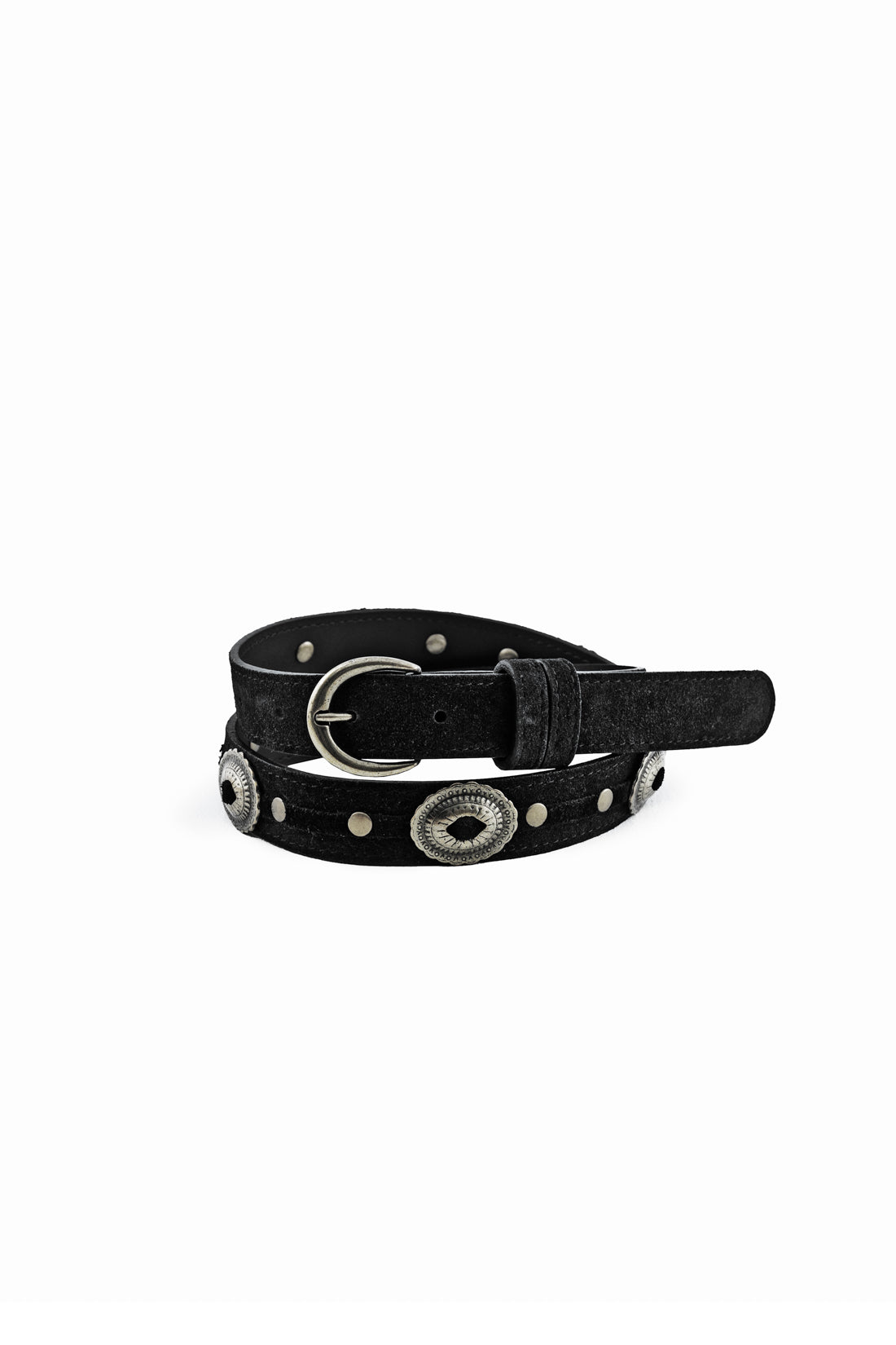 Ceinture cuir noir - Alicio