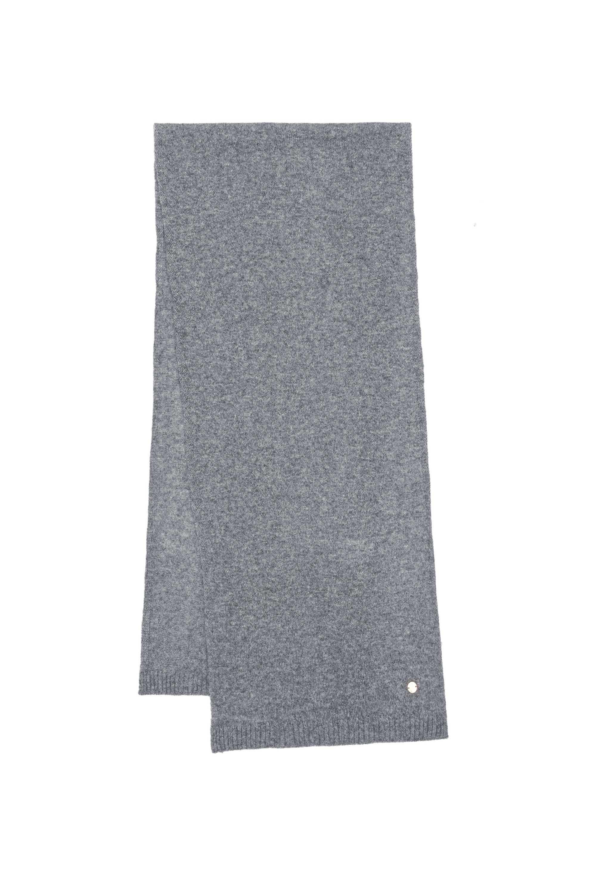 Echarpe cachemire gris chiné - Alina