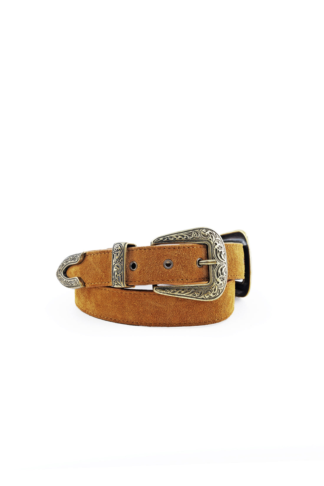 Ceinture cuir camel - Assia