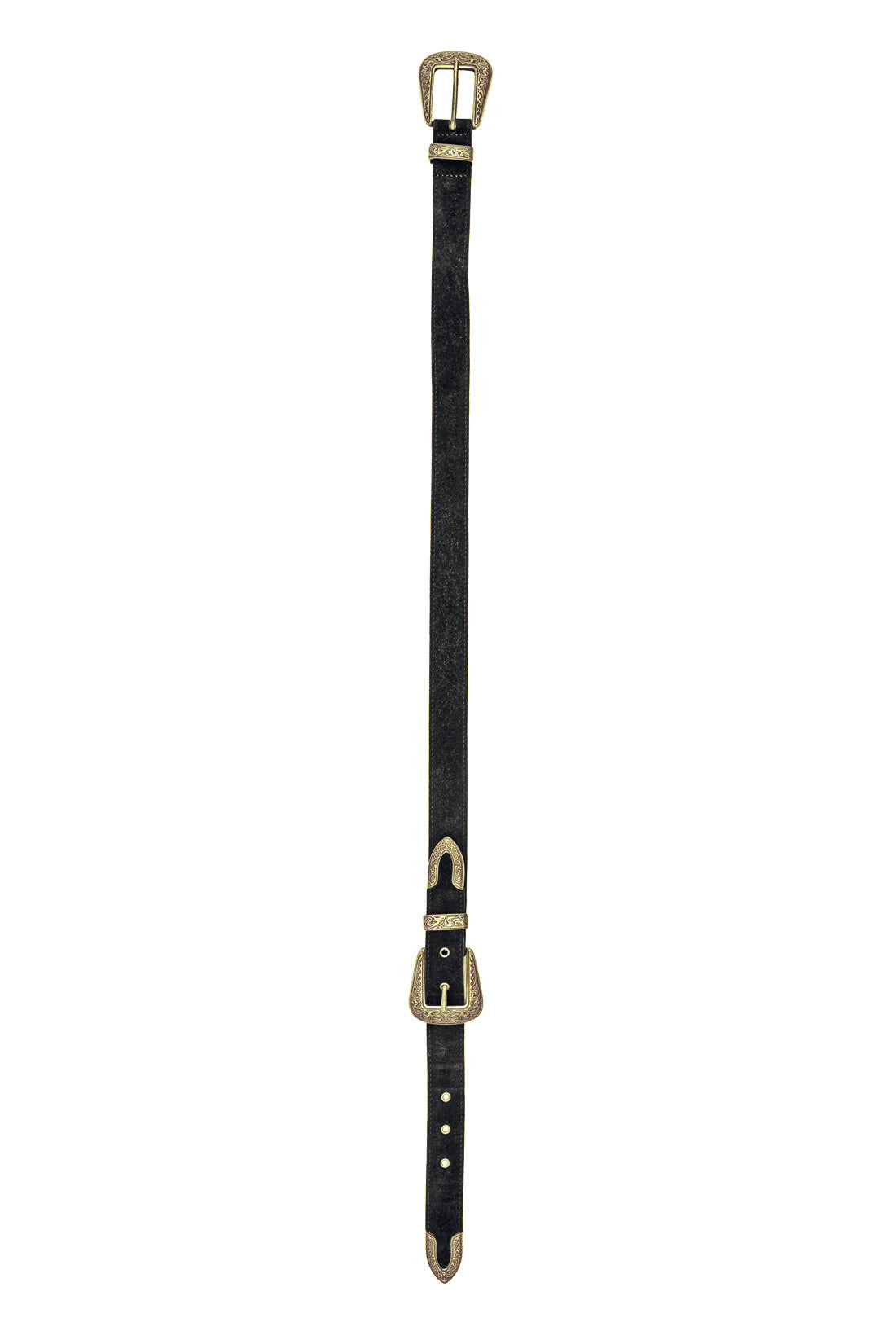 Ceinture cuir noir - Assia