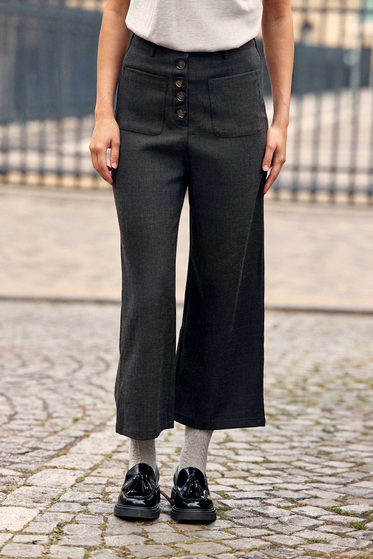 Pantalon anthracite - Atlana