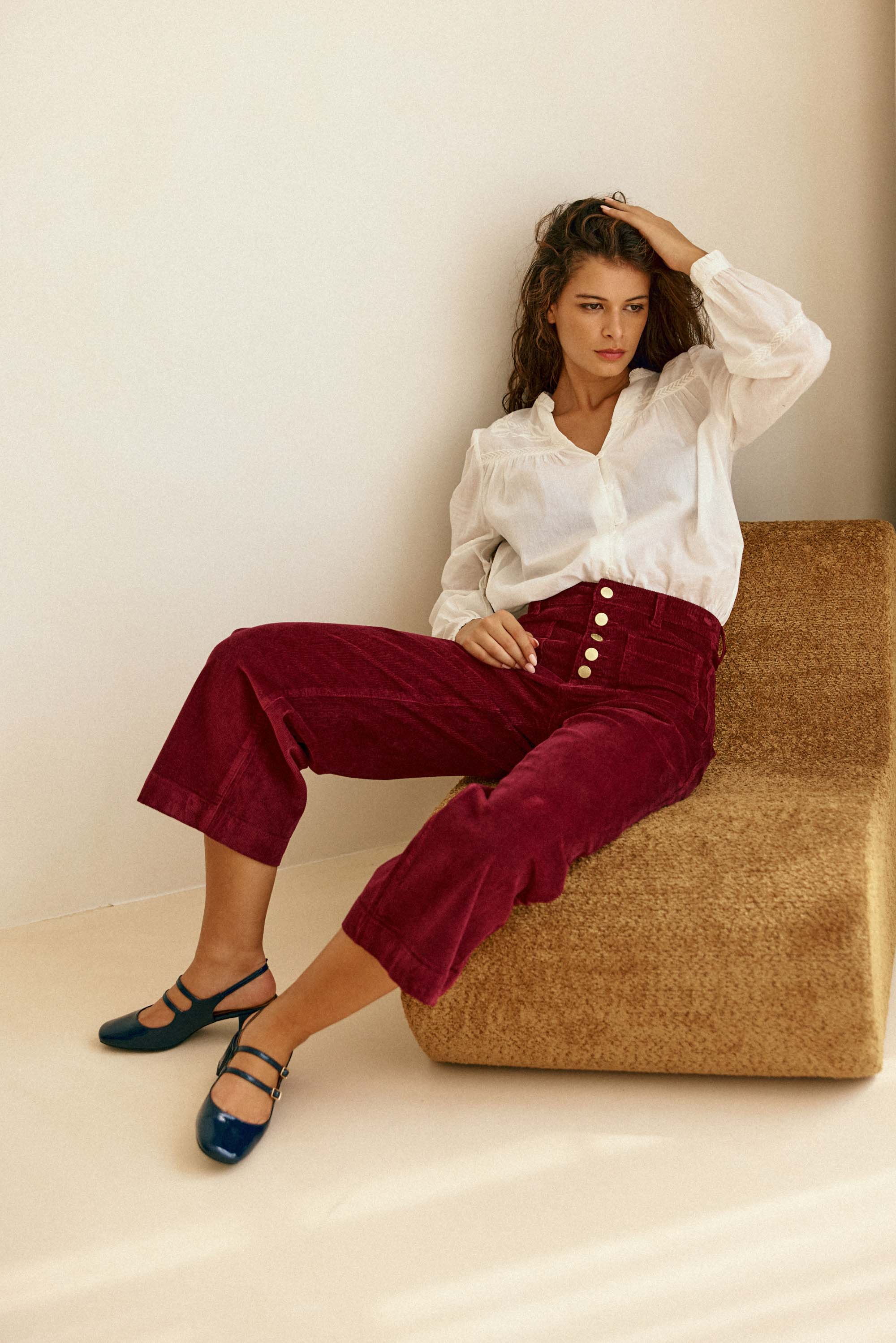 Pantalon bordeaux - Atlanta