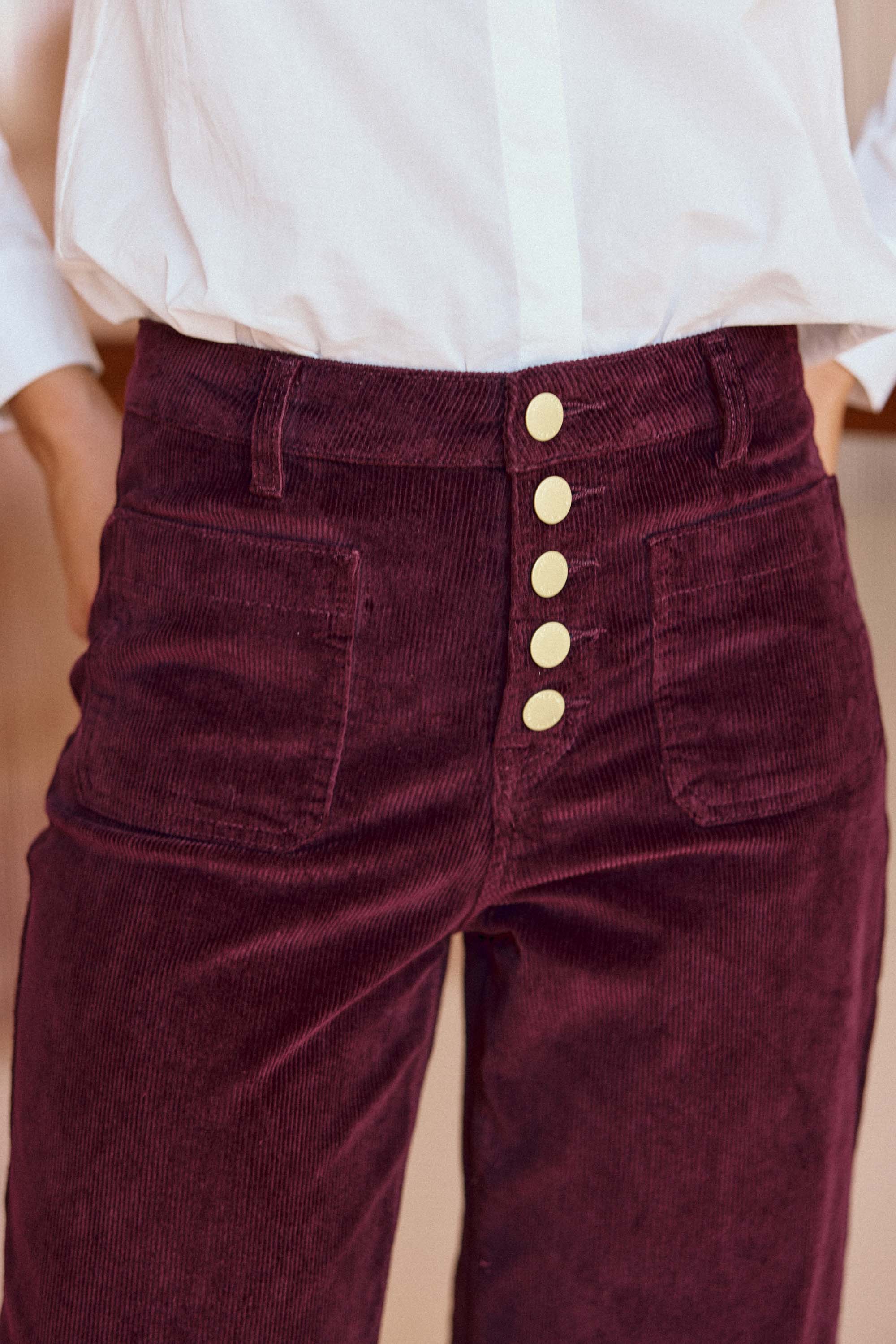 Pantalon lie de vin - Atlanta