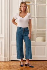 Jean taille haute stone - Atlanta