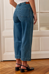 Jean taille haute stone - Atlanta