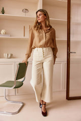 Pantalon écru - Atlanta