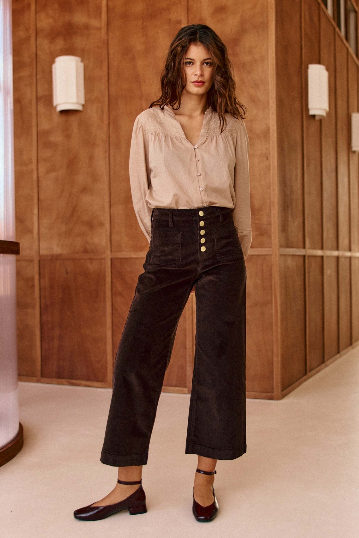 Pantalon marron - Atlanta