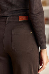 Jean marron évasé - Atlantyt