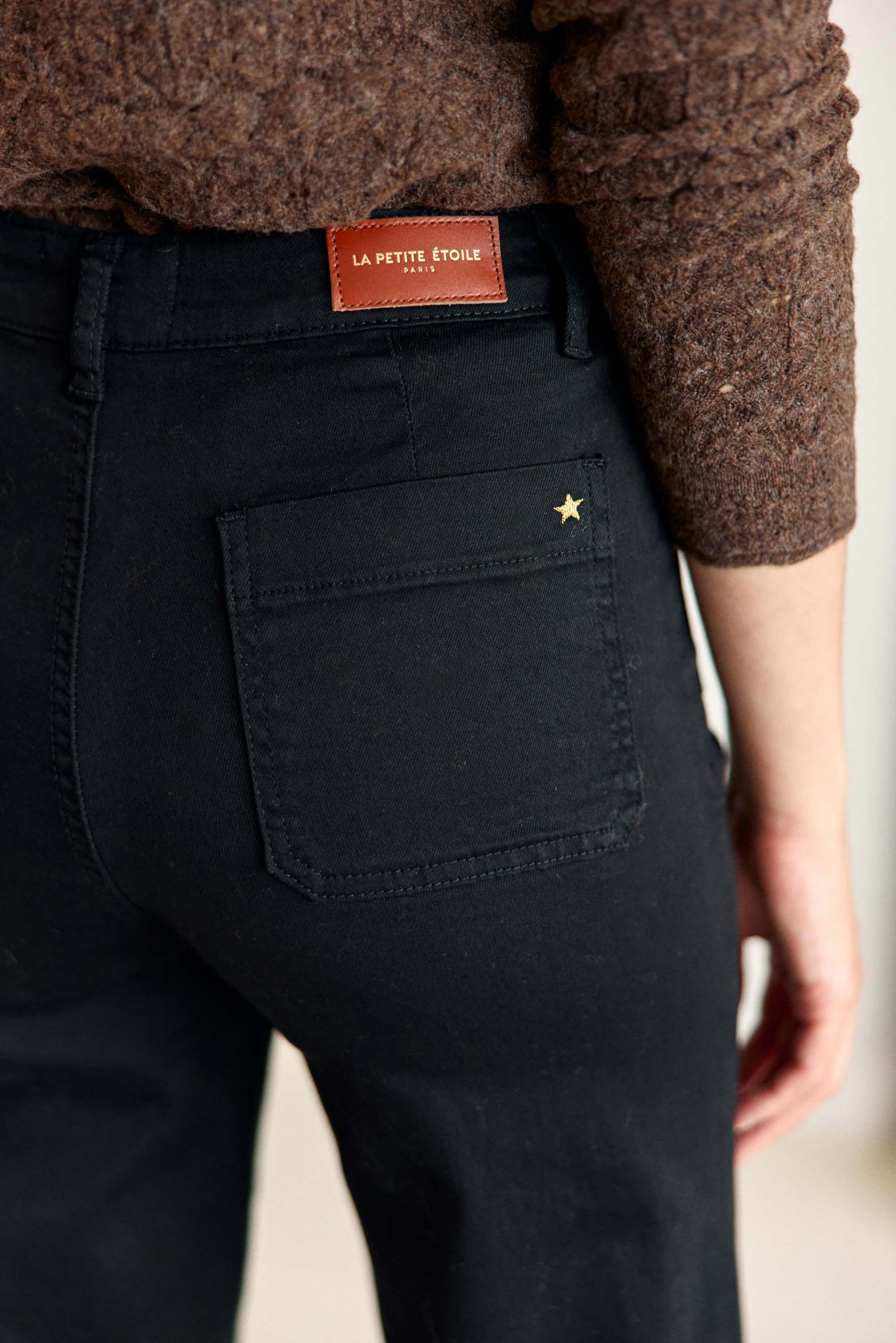 Jean noir évasé - Atlantyt