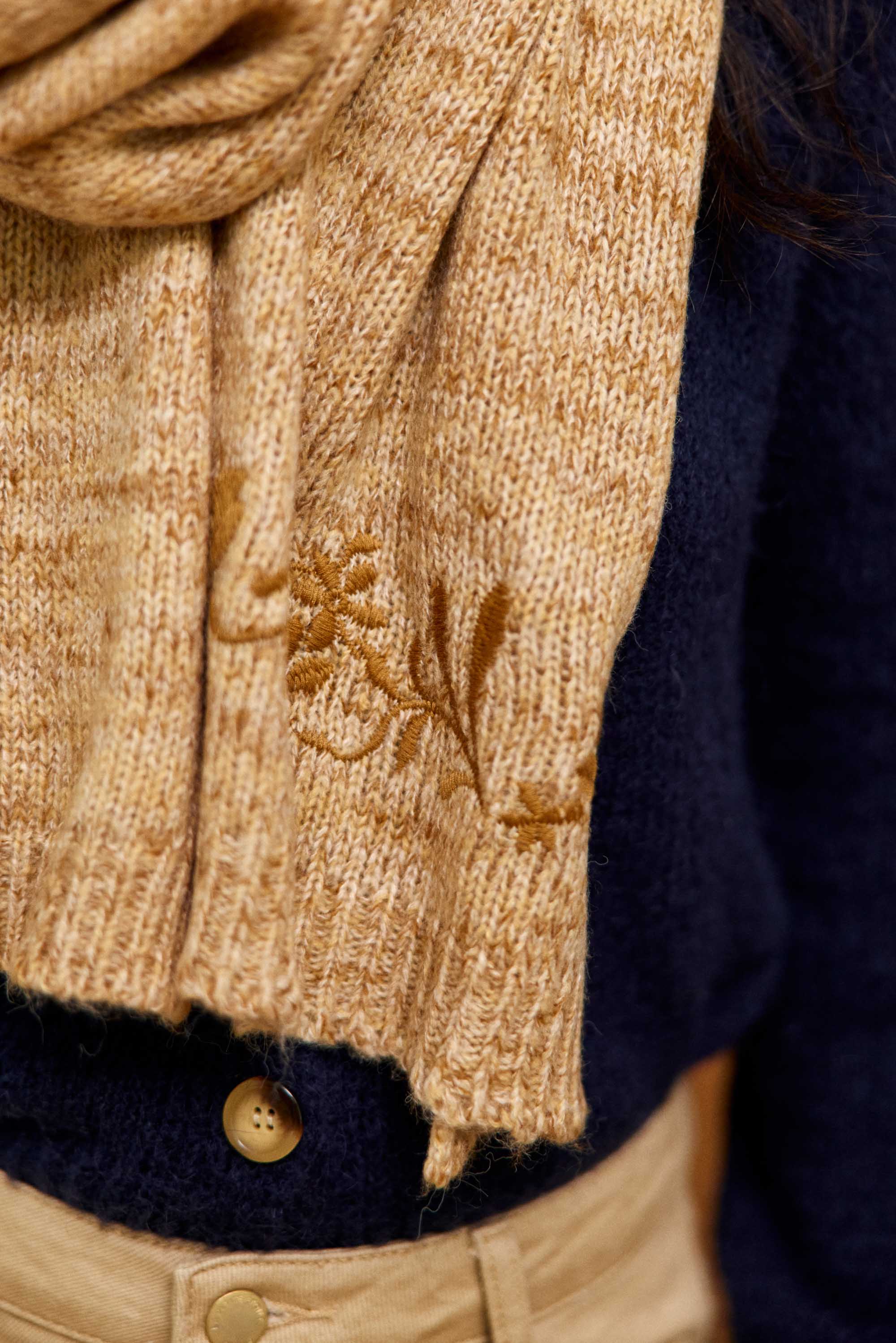 Echarpe beige - Arey