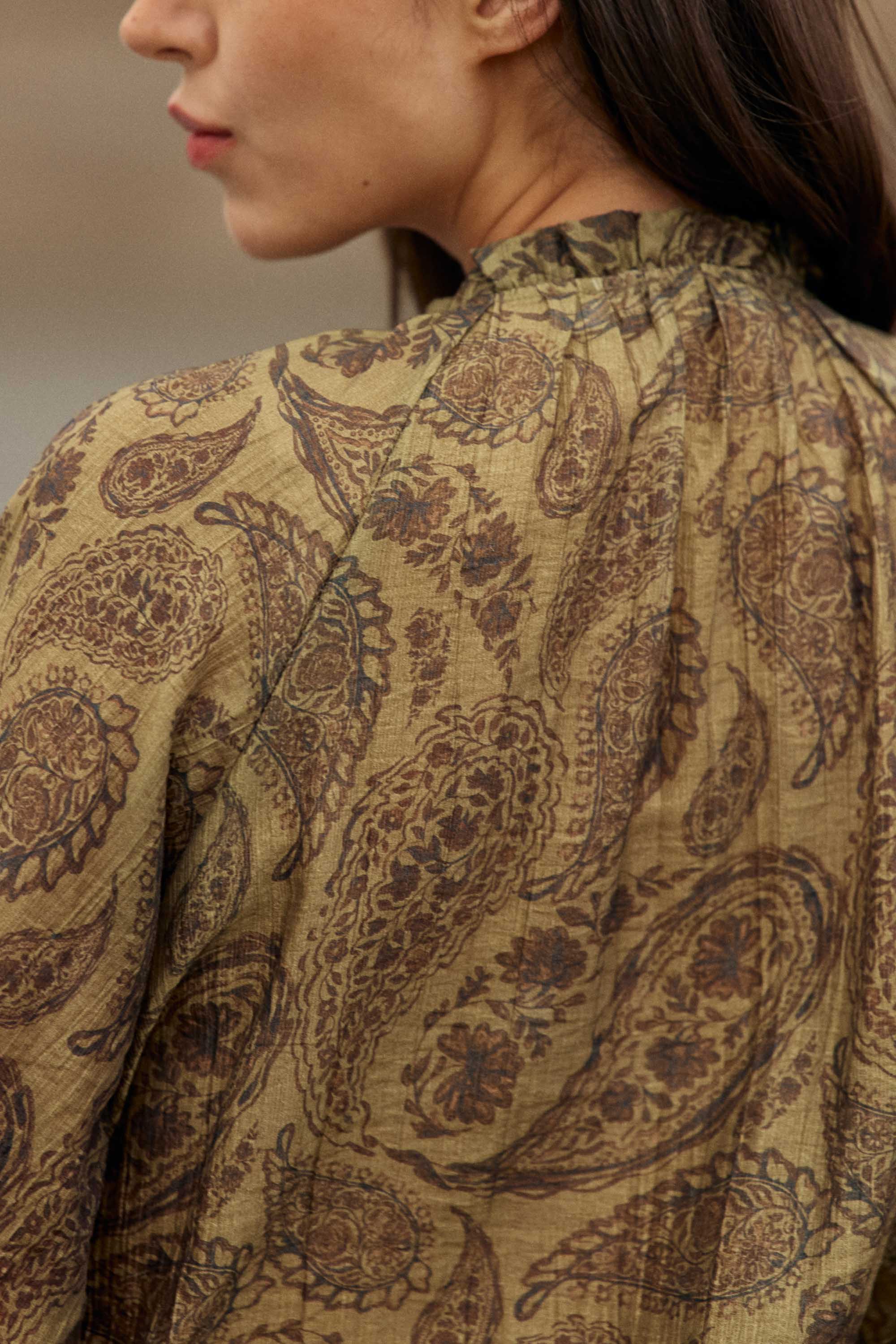 Blouse ample à imprimés - Beila