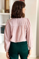 Blouse ample bordeaux - Bene