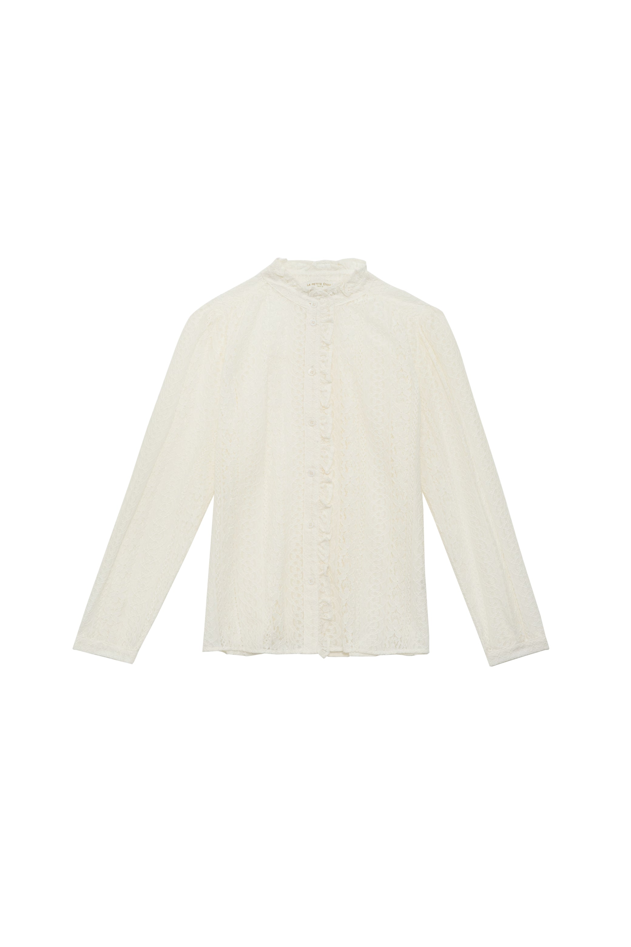 Blouse dentelle écrue - Besma