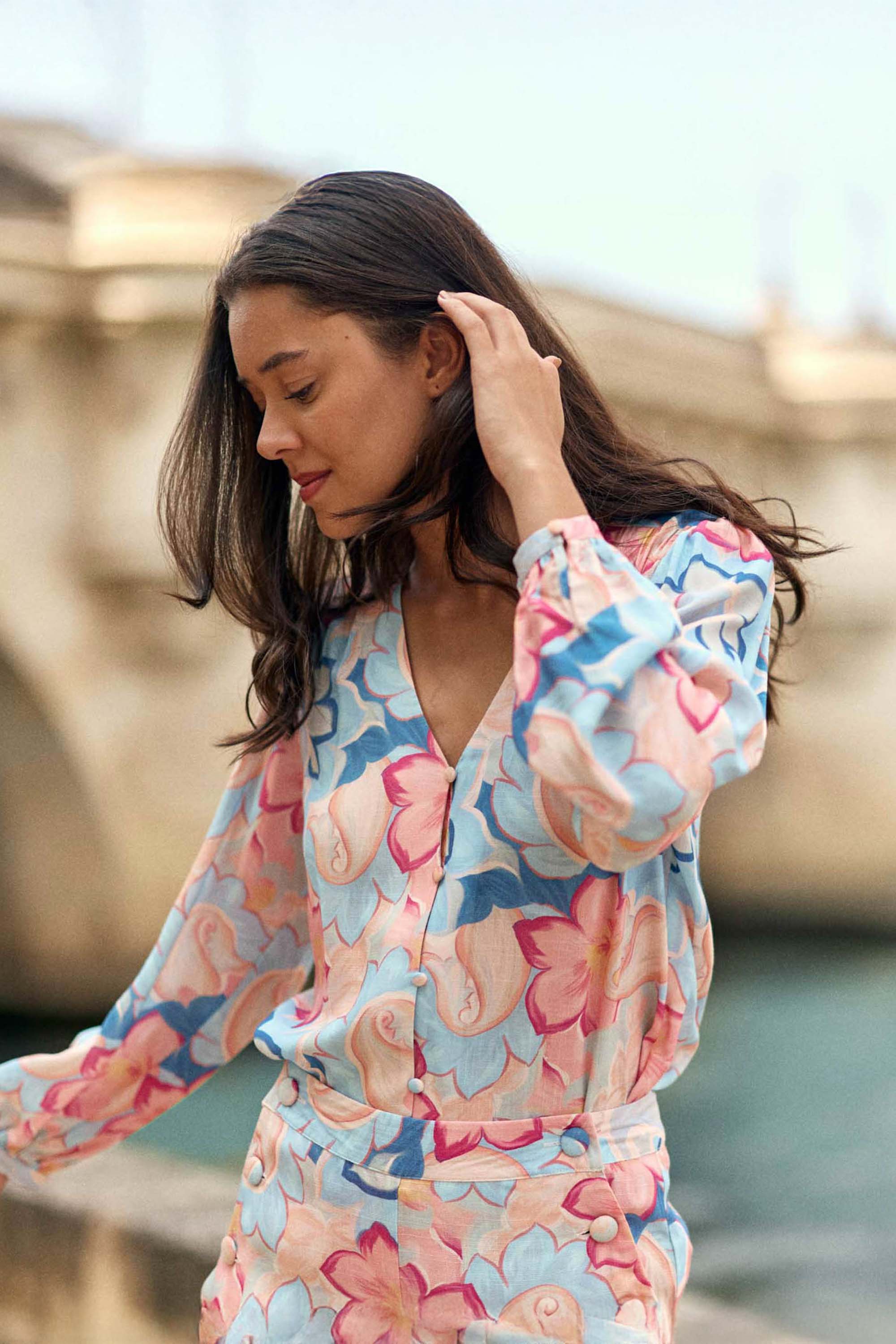 Blouse imprimé floral - Bianca