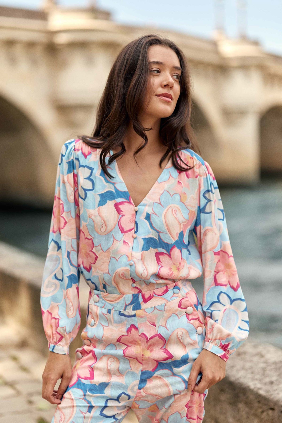 Blouse imprimé floral - Bianca