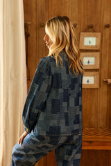 Blouse denim patchwork - Blent
