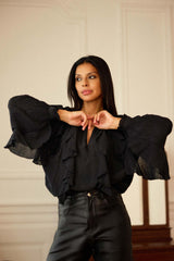 Blouse noire - Bliss