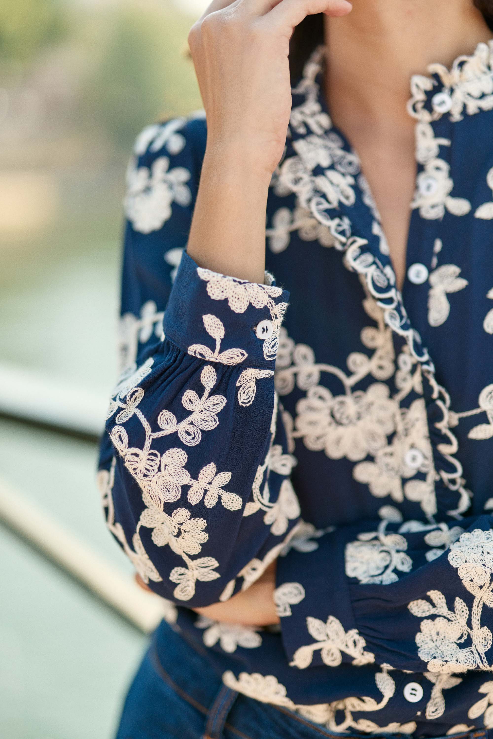 Blouse brodée - Boye