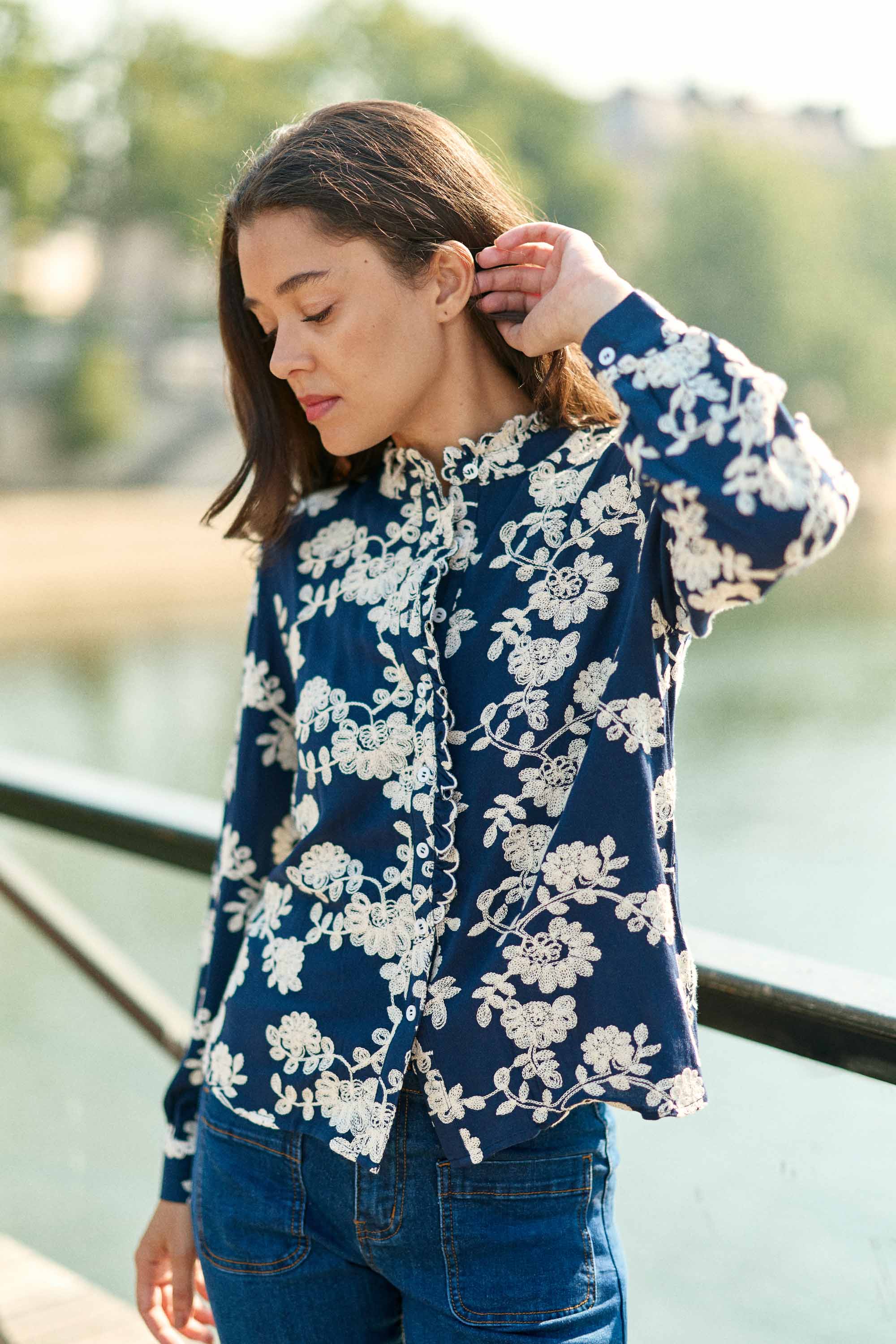 Blouse brodée - Boye