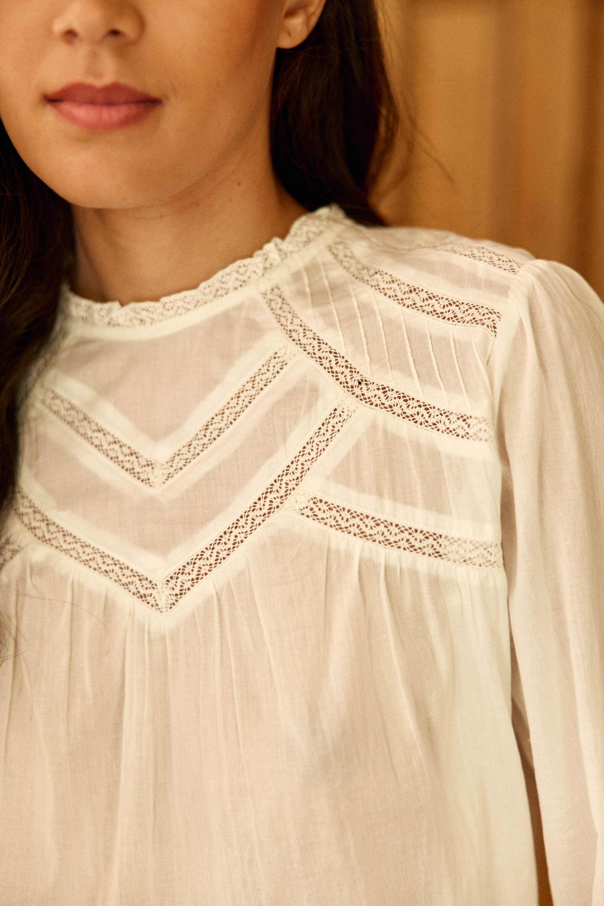 Blouse coton écrue - Bria