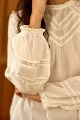 Blouse coton écrue - Bria