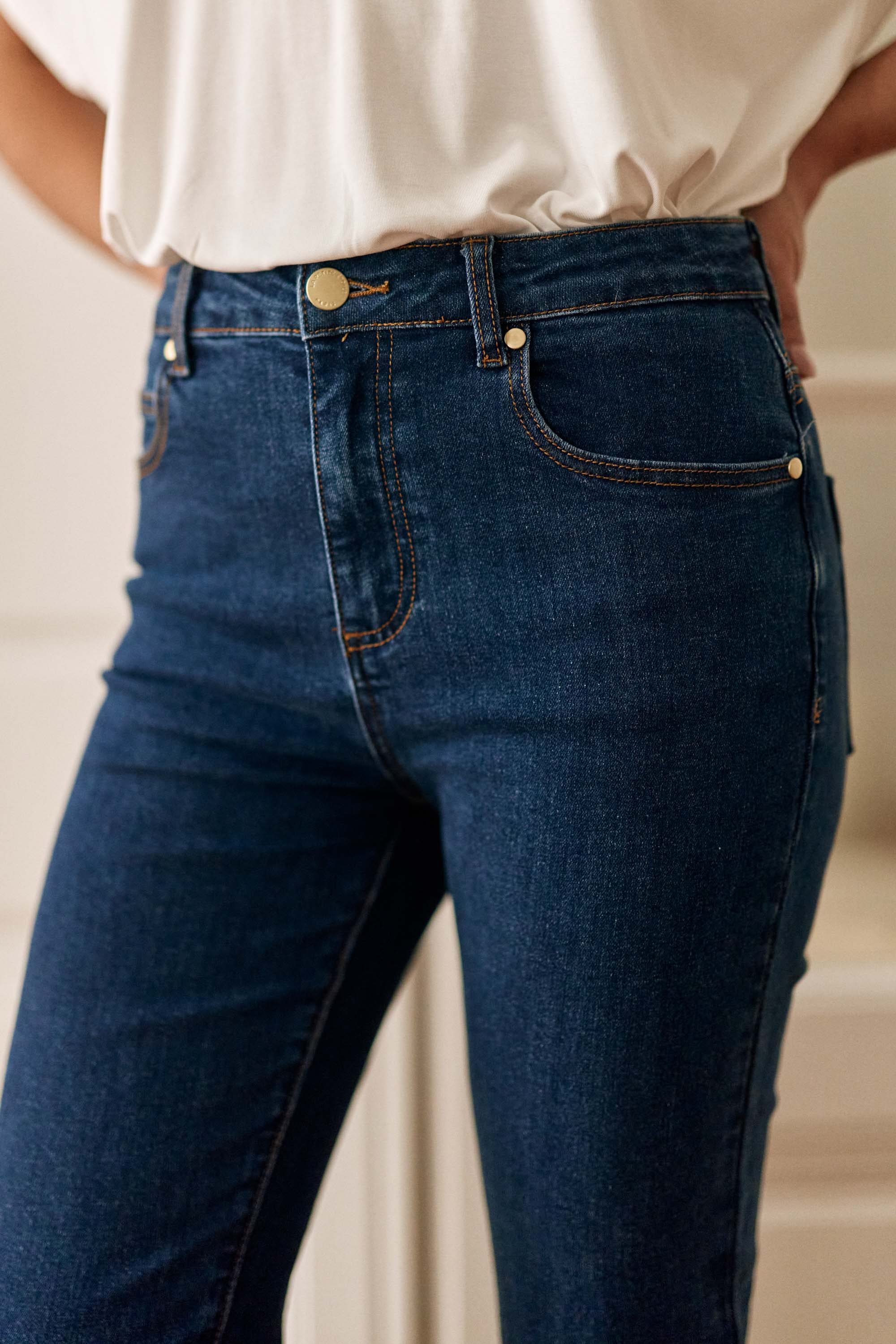 Jean droit deep wash - Brieg