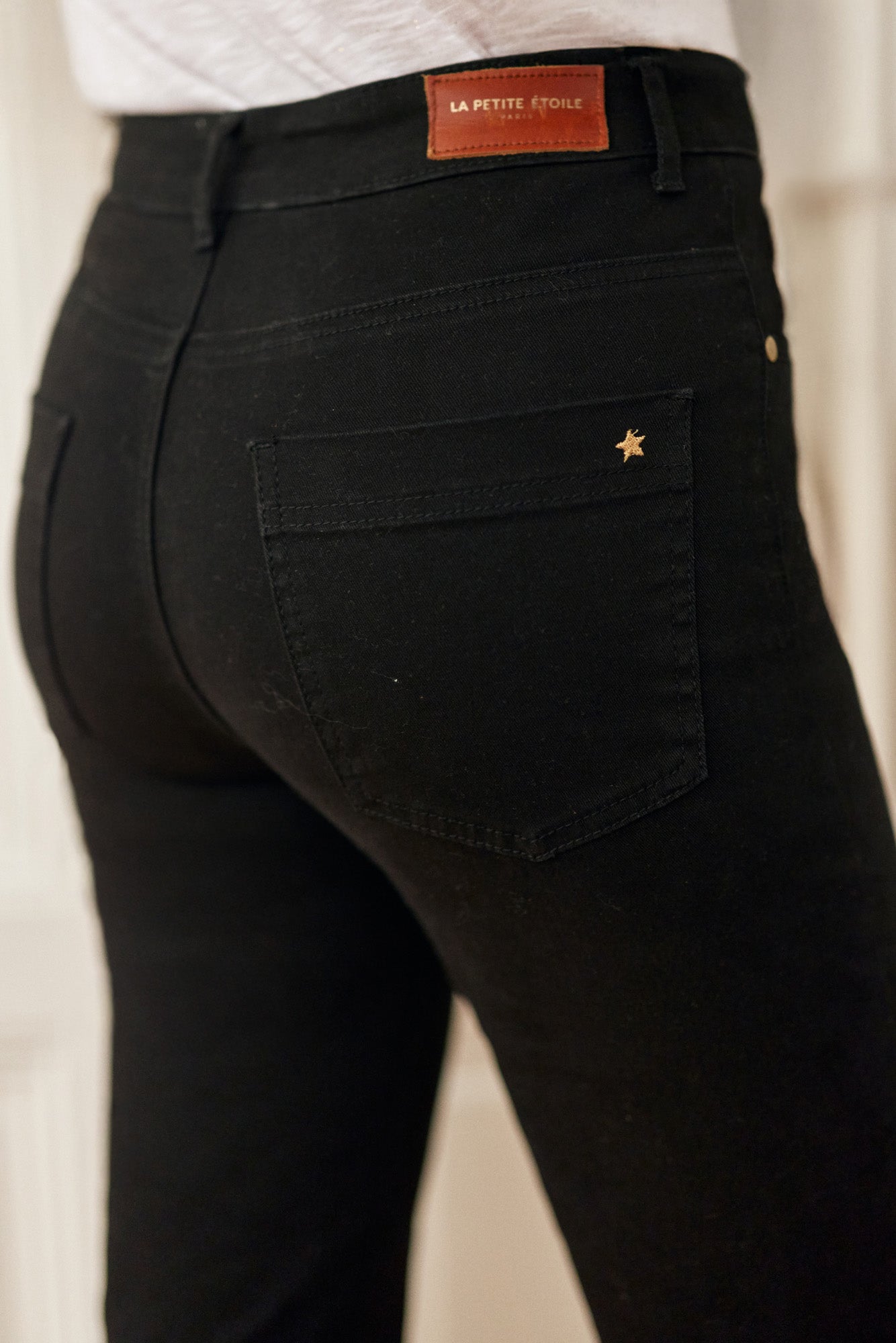 Jean droit noir - Brieg