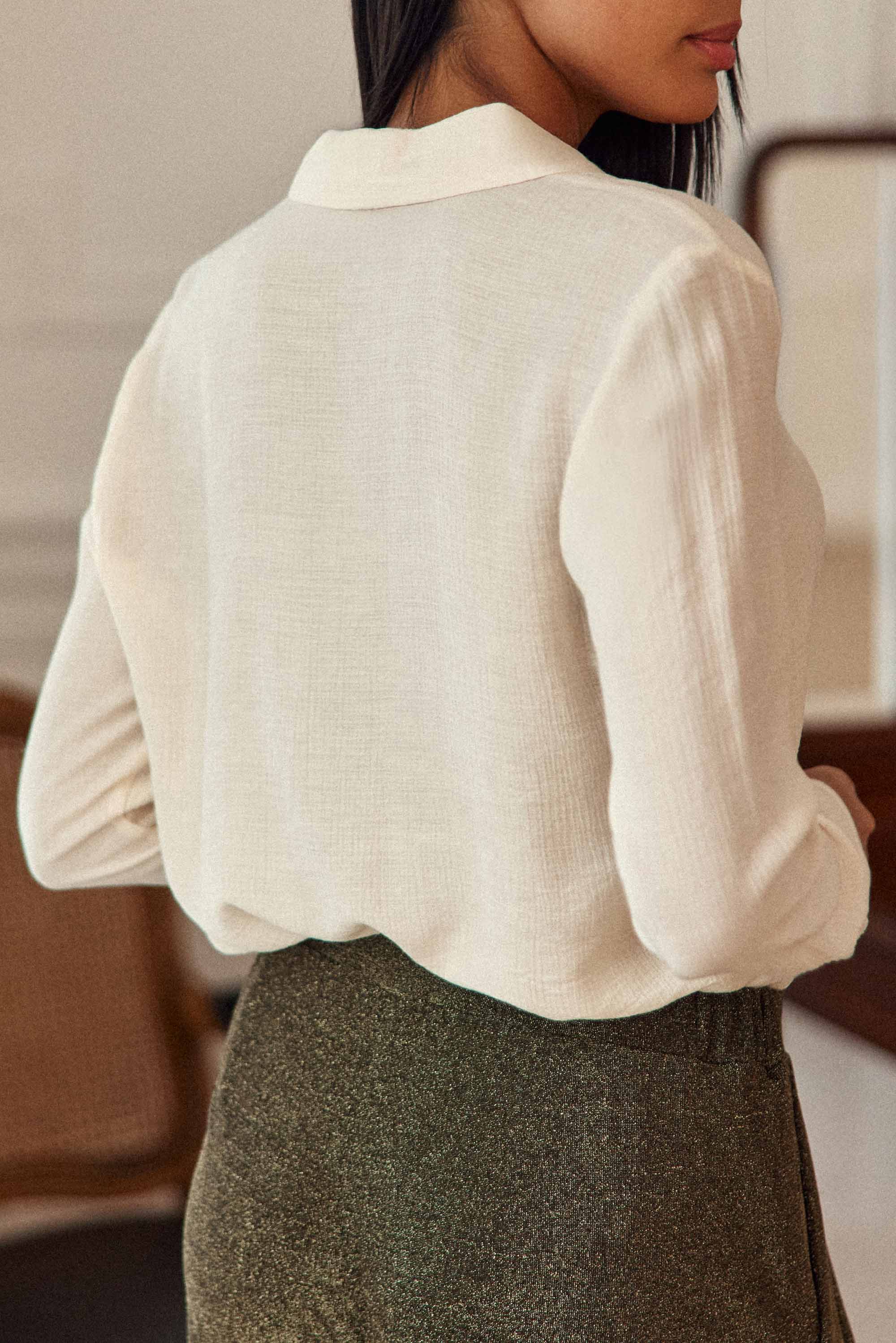 Chemise écrue - Caroline