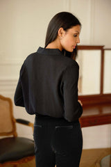 Chemise noire - Caroline