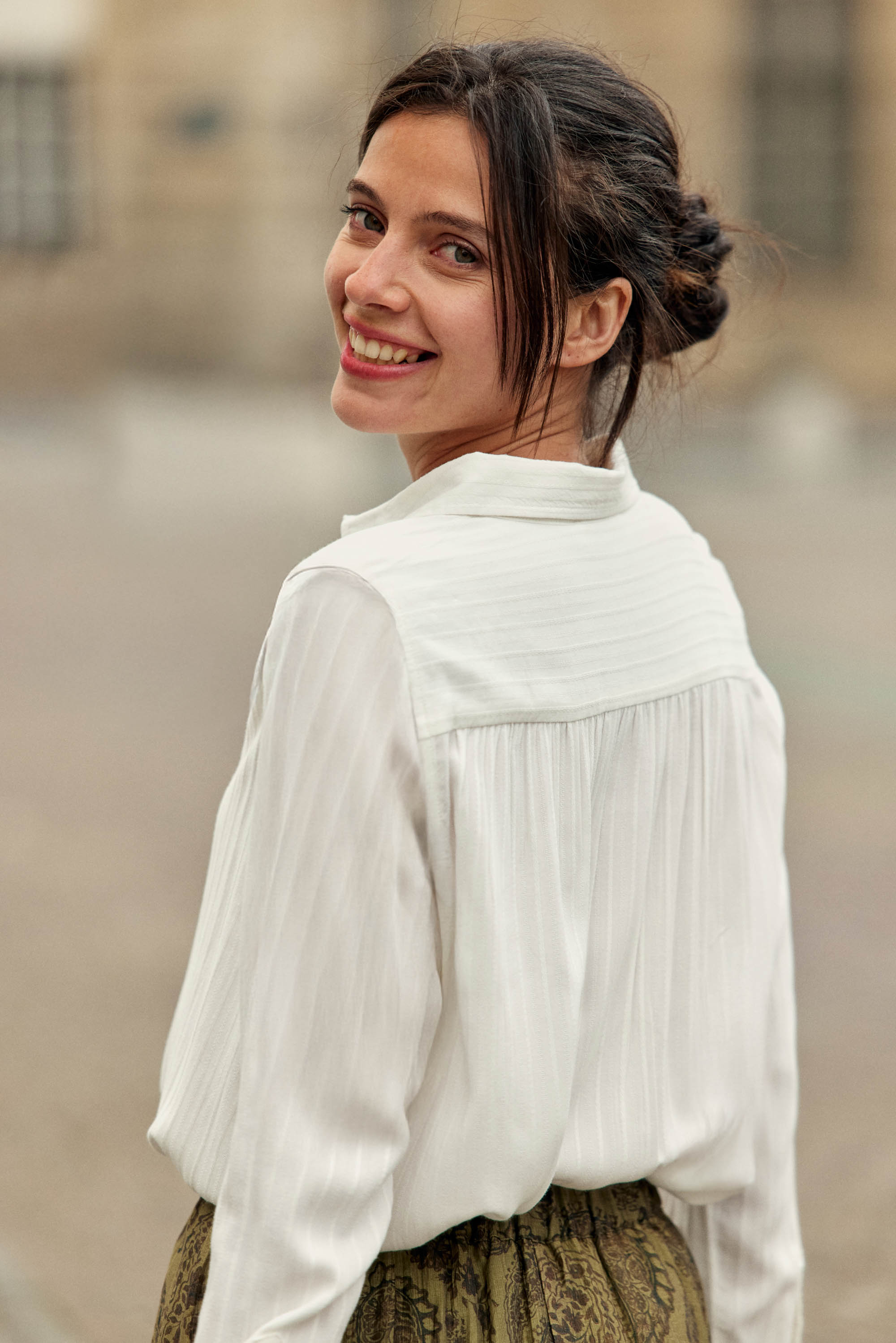 Chemise fluide écrue - Cathel