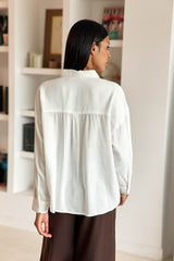 Chemisier fluide écru - Chanice