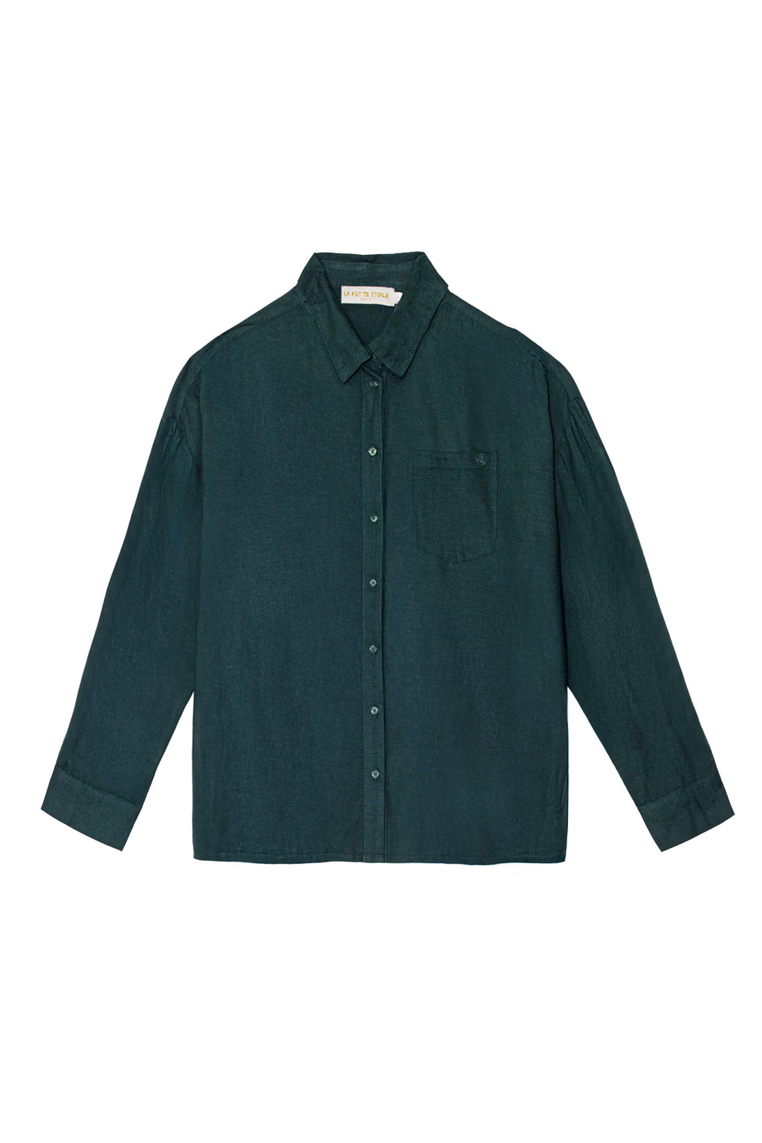 Chemisier fluide vert - Chanice