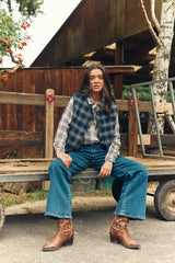 Chemisier à carreaux - Clau