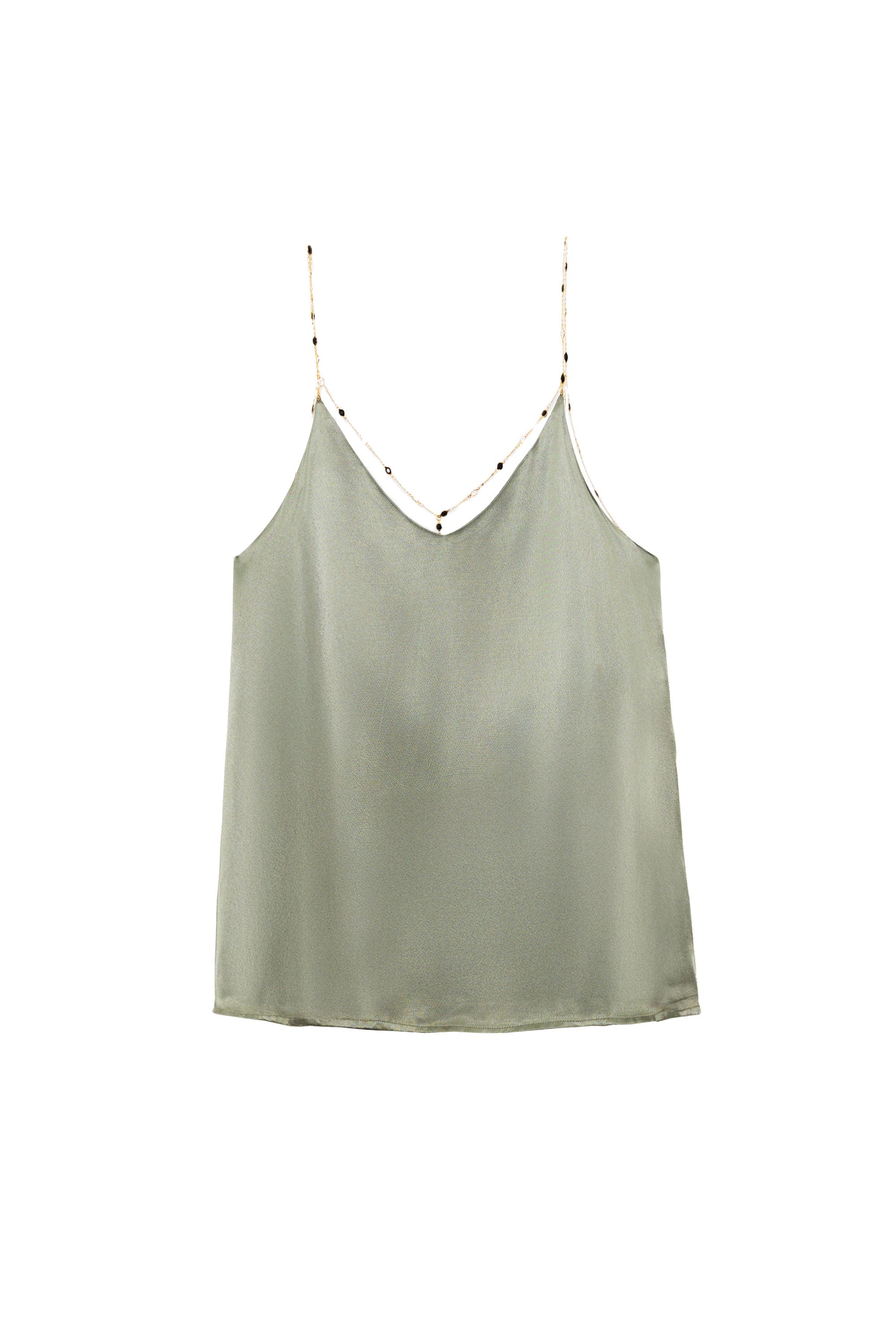 Caraco vert amande - Dara