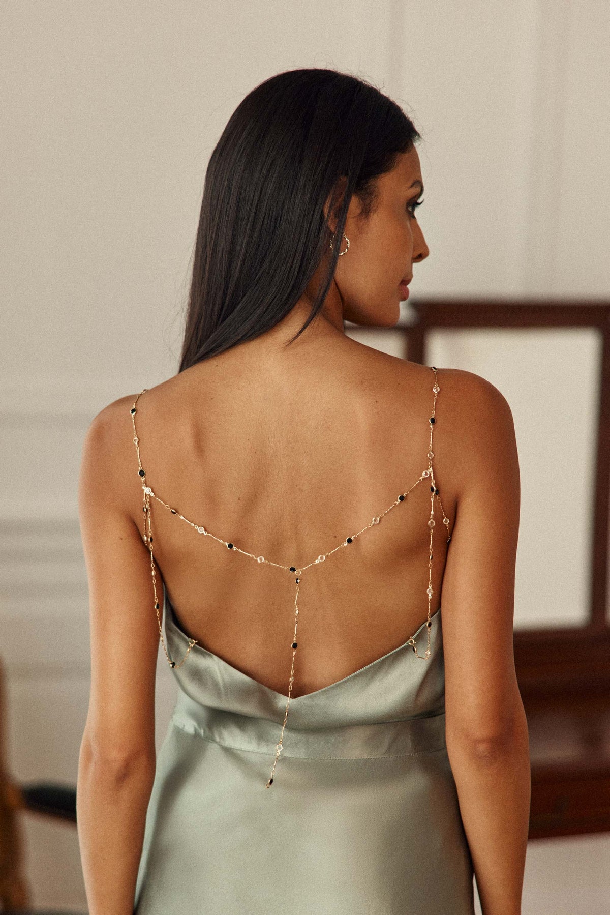 Caraco vert amande - Dara