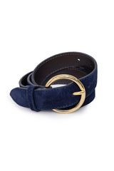Ceinture cuir marine - Dixon